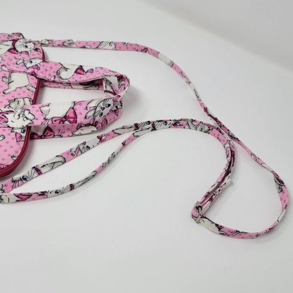Handmade Custom Grab and Go Bag with Disney Marie Aristocats Fabric - Picture 9 of 12